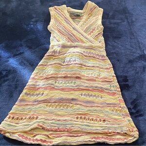 Colorful Striped Coogi Kids Dress